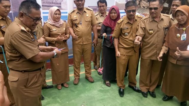 Asisten I Abu Kori Resmikan Sarana Olahraga 3 Kampung di Kabupaten Way Kanan